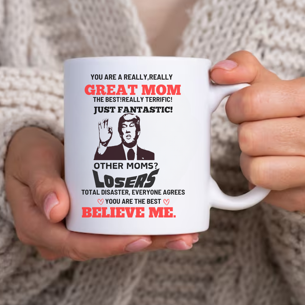 BEST  MOM  AND DAD EVER FUNNY DOUBLE SIDED  MUG