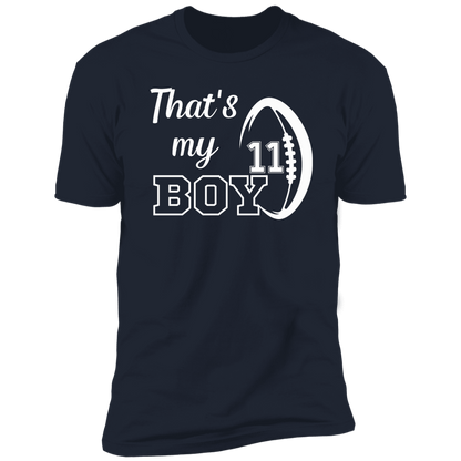 That's My boy out there Football Unisex  Premium Short Sleeve Tee