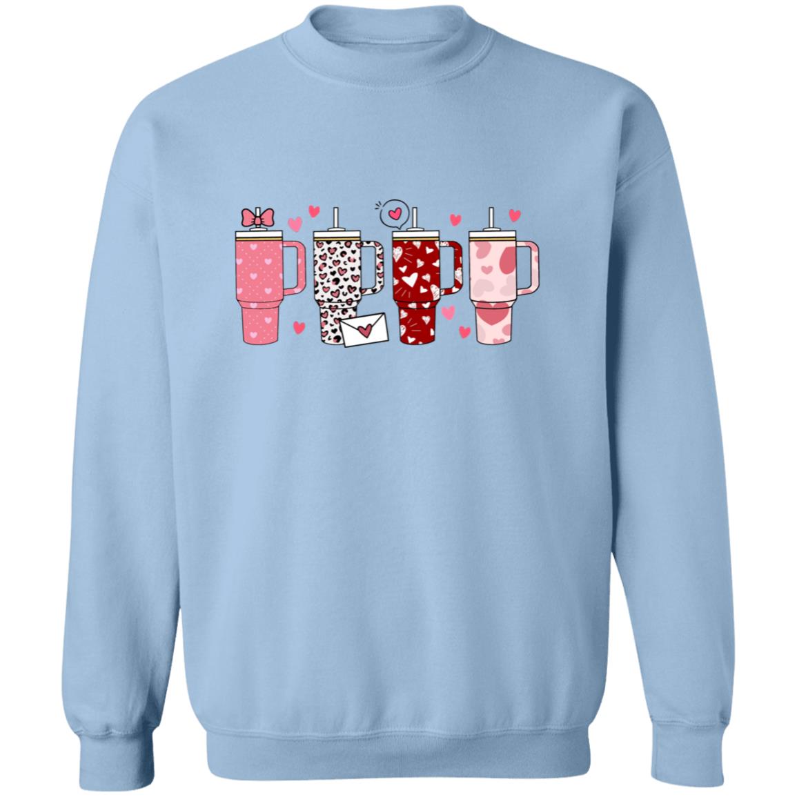 Retro Obsessive Cup Disorder Valentine's Day sweatshirt for women