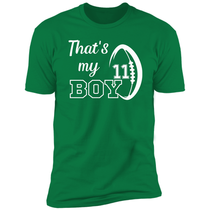 That's My boy out there Football Unisex  Premium Short Sleeve Tee