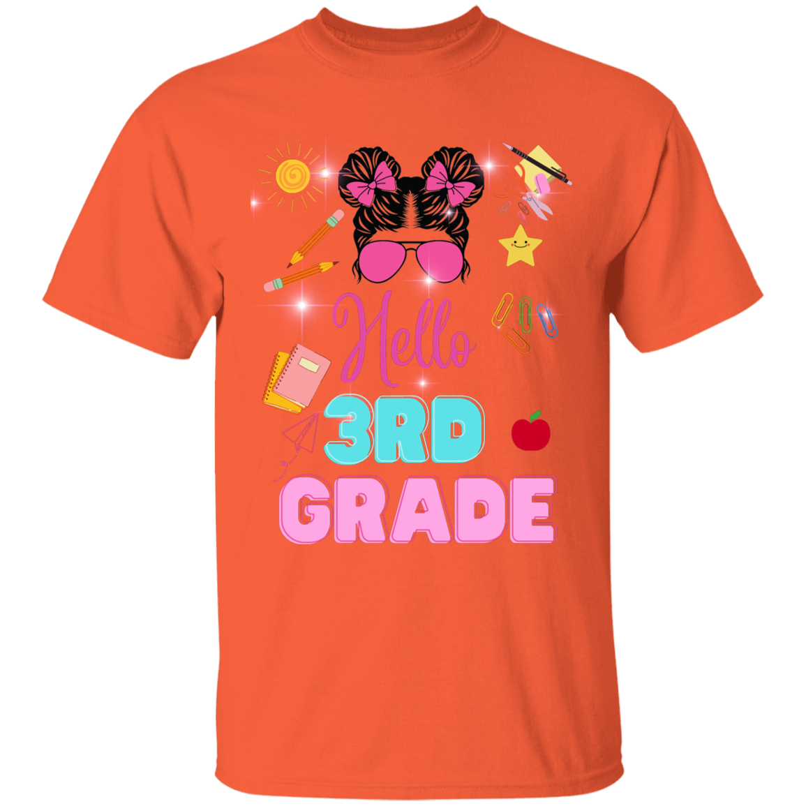 Girls youth Back-to-School T-Shirt Sale: Trendy T-Shirt. Funny back-to-school t-shirts