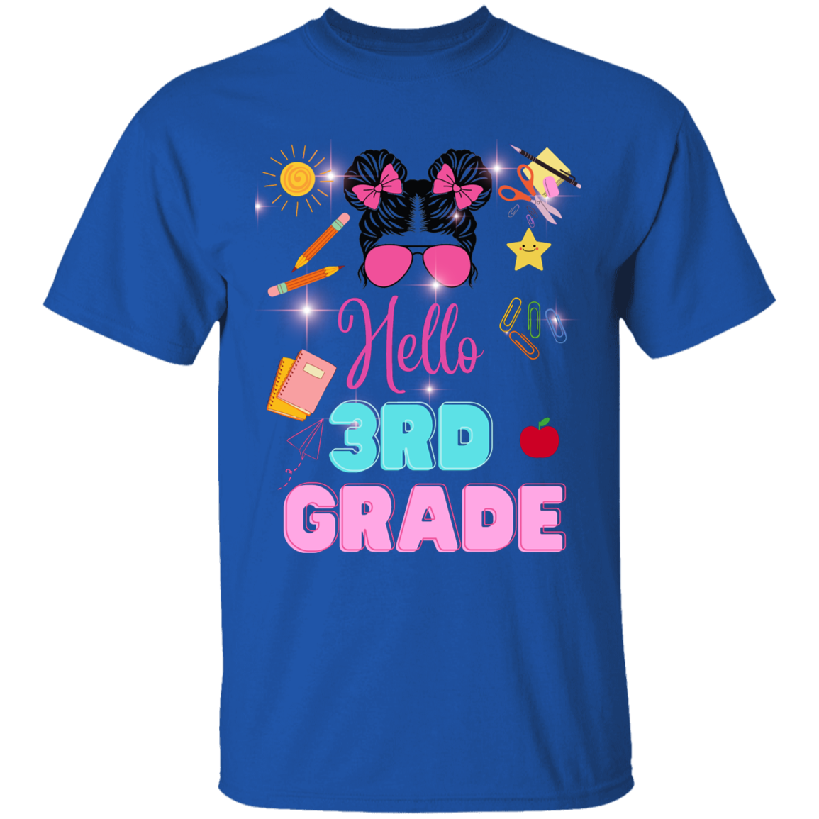 Girls youth Back-to-School T-Shirt Sale: Trendy T-Shirt. Funny back-to-school t-shirts