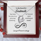 Family Gift,  gift For Wife Romantic, Wife Birthday Gift Ideas, To My Smoking Hot Wife Necklace, Necklace For Wife From Husband, Message Card .sentimental unique gift for your woman