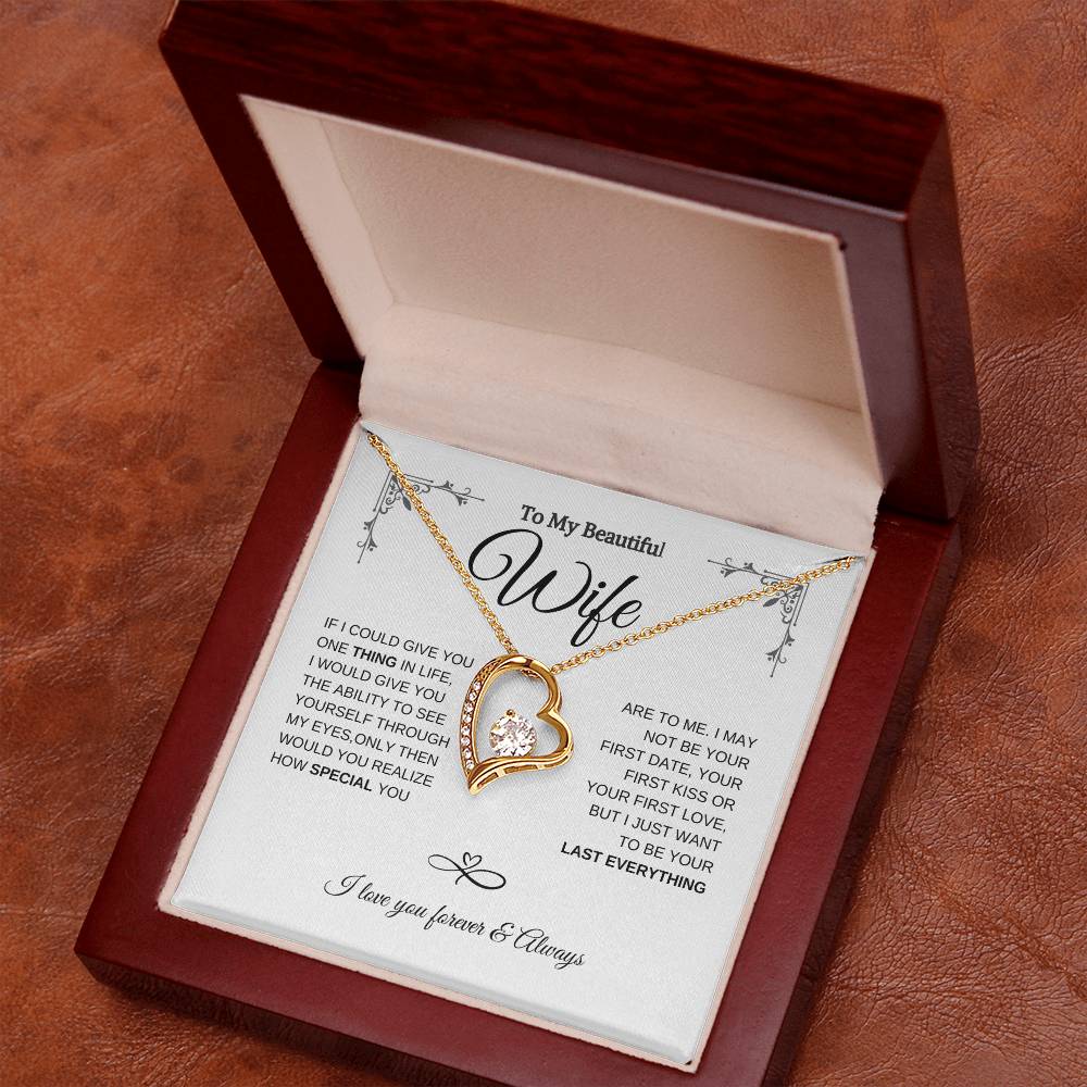 Necklace for Her, Future Wife, Wife, Soulmate - Necklace - Birthday, Anniversary