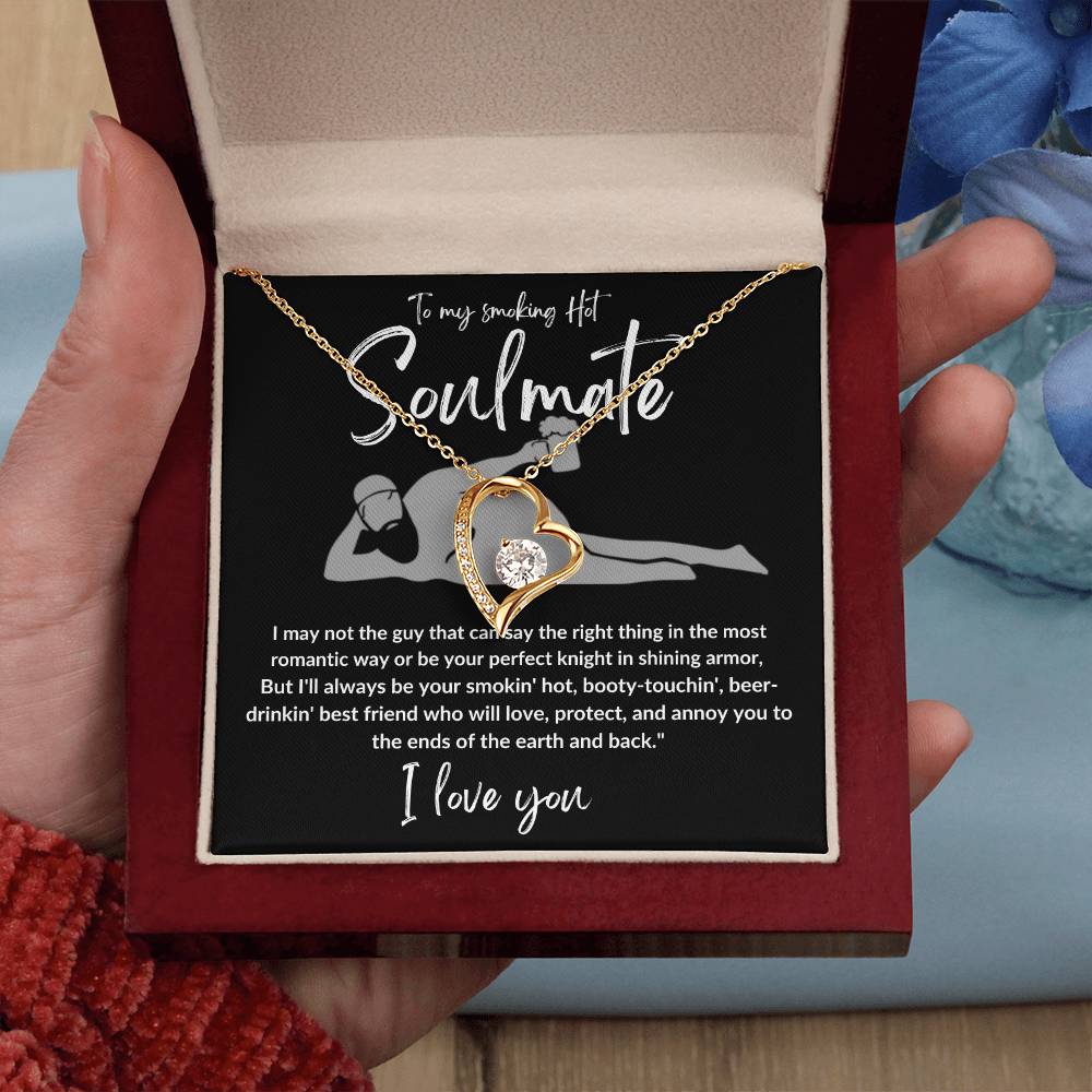 unique Soulmate  Love Necklace Gift For Wife Girlfriend Soulmate Future Wife BDay gift