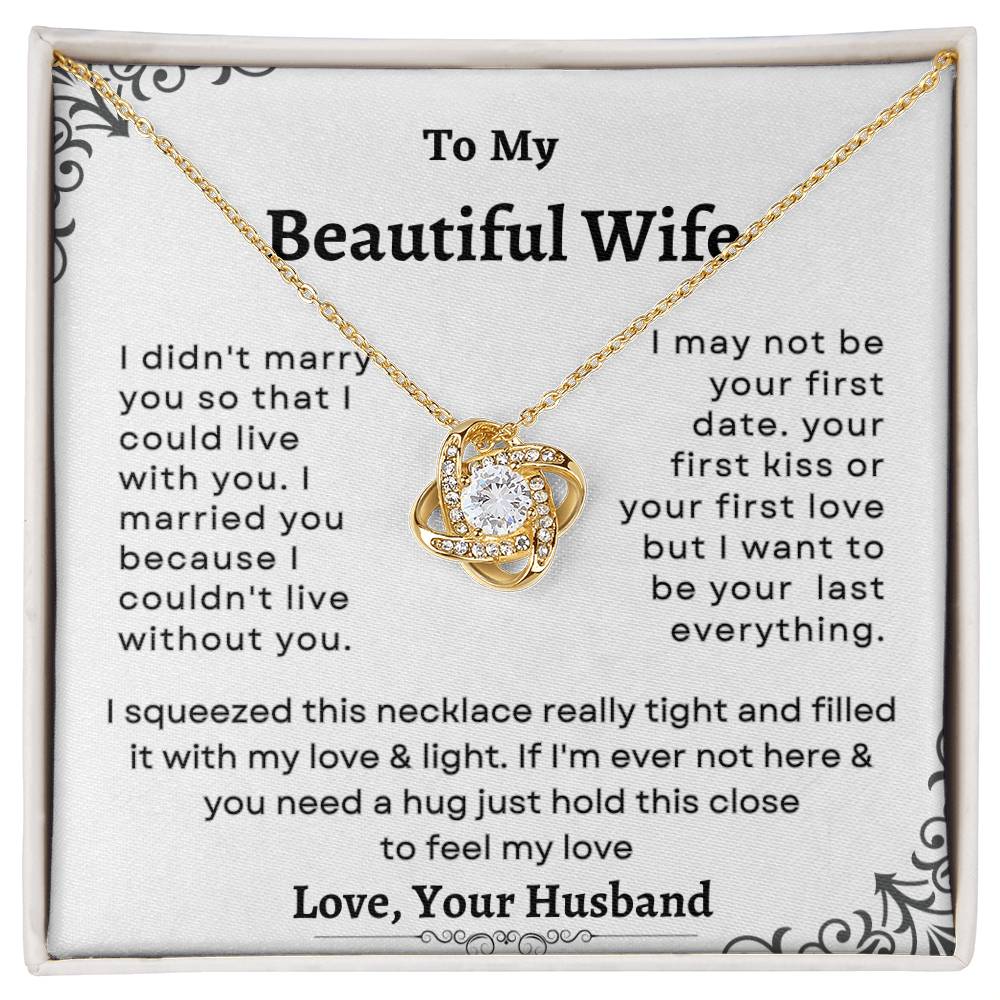 Soulmate necklace Gift for Wife from Husband, Gift birthday, anniversary mother's day gift