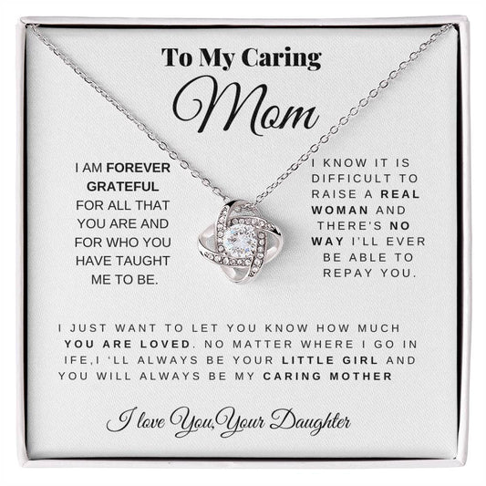 Mom necklace gift from daughter.Mother's Day gift for mom.