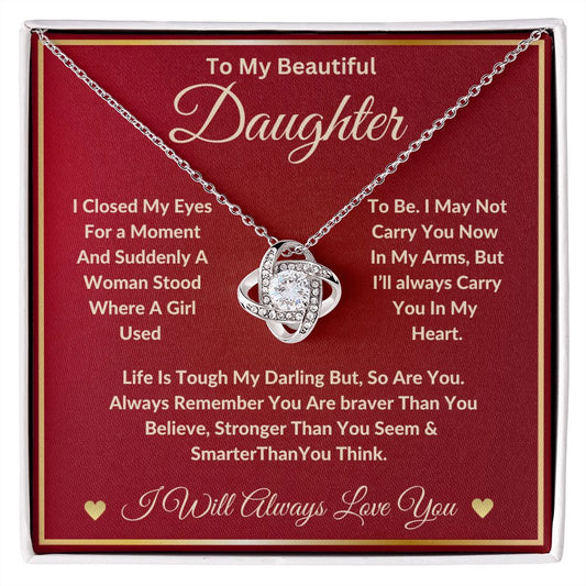Daughter Necklace gift From Dad .Graduation birthday gift idea from father to Daughter .