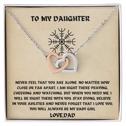 Gifts For Daughter Necklace, Father Daughter Gifts From Mom, Gifts For Daughter From Dad, Daughter Necklaces From Mom, Daughter Jewelry From Dad, To My Badass Daughter Crown Necklace