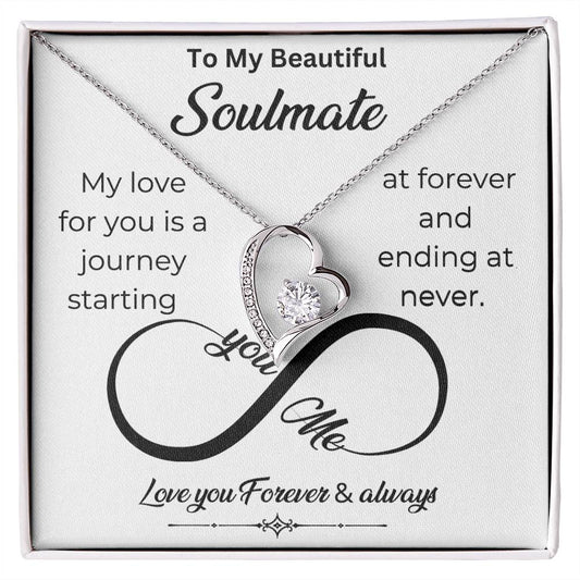 Sentimental Gifts for Her, Soulmate Gift, Romantic Gifts for her, Meaningful Necklace, Soulmate Necklace, Anniversary Gifts