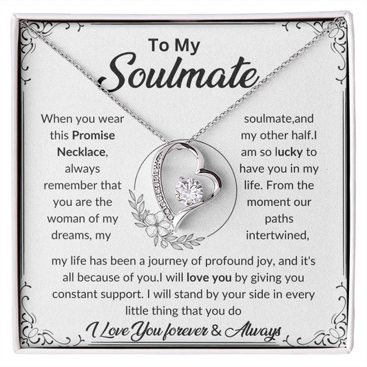 to my beautiful soulmate necklace.gift for wife,girlfriend,fiance,or partener