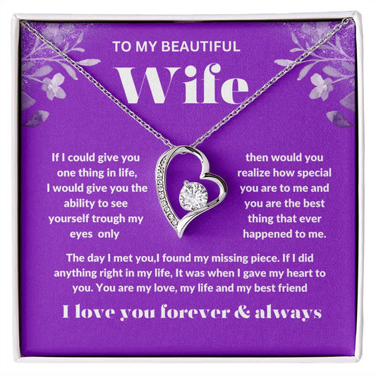 necklace for wife from husband necklace for wife birthday wife necklace gift wife gift idea