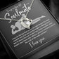Beautiful Soulmate Necklace To My Beautiful Wife Necklace My Future Wife Gift Soulmate Jewelry Forever Love Necklace