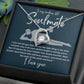 To My Beautiful Soulmate Necklace To My Beautiful Wife Necklace My Future Wife Gift Soulmate Jewelry Forever Love Necklace