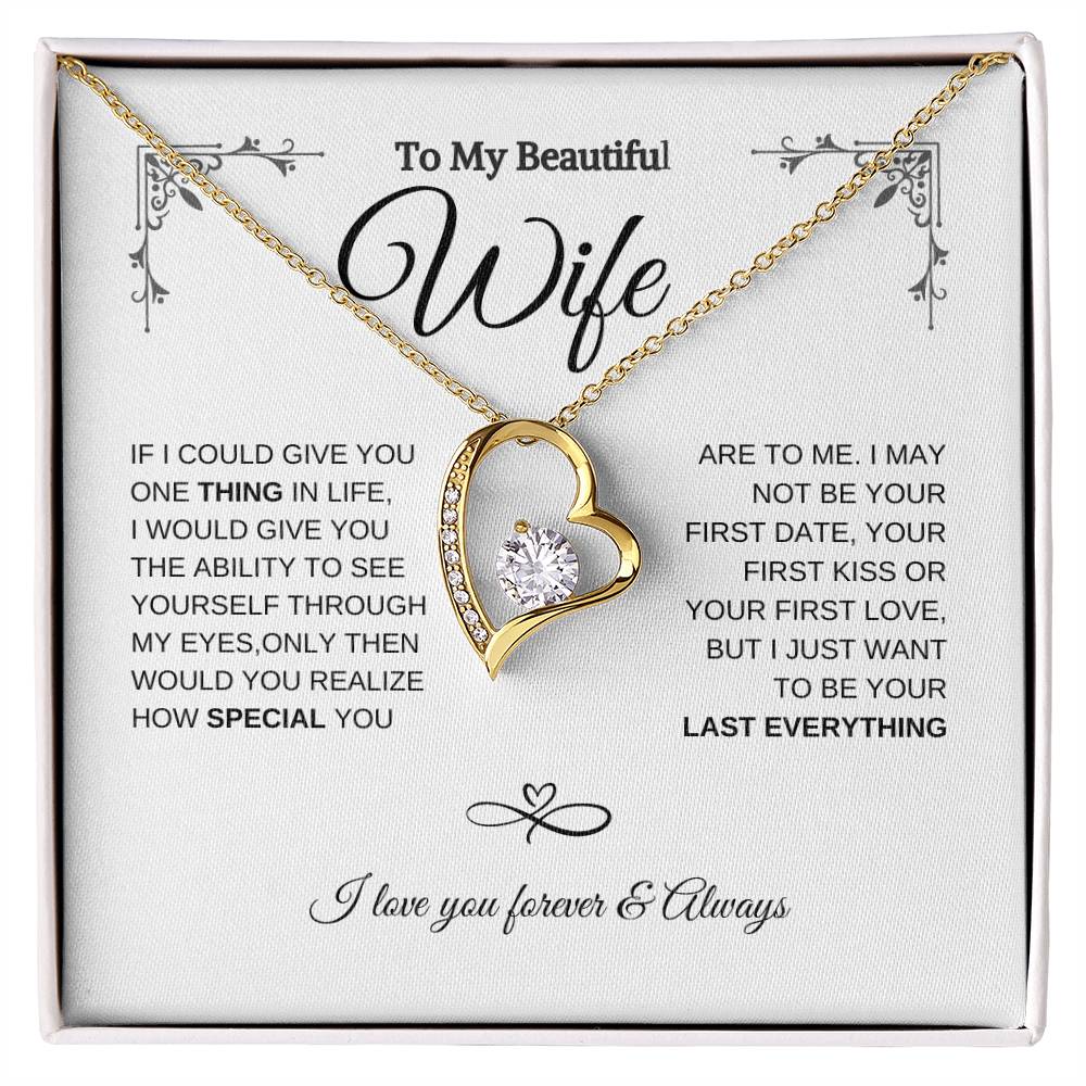 Necklace for Her, Future Wife, Wife, Soulmate - Necklace - Birthday, Anniversary