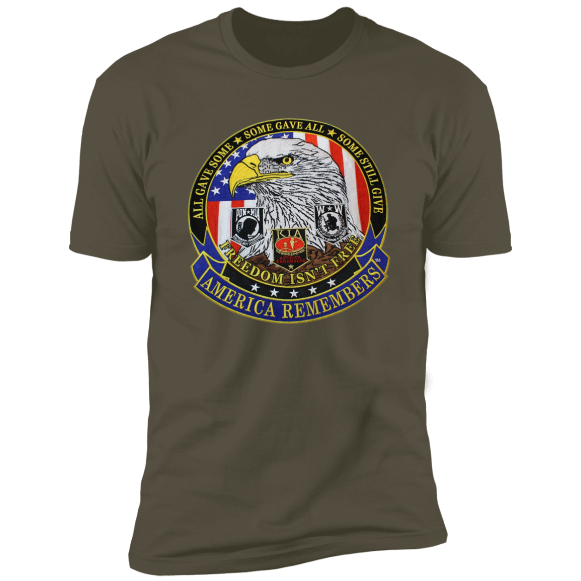 America Remembers NL3600 Premium Short Sleeve T-Shirt