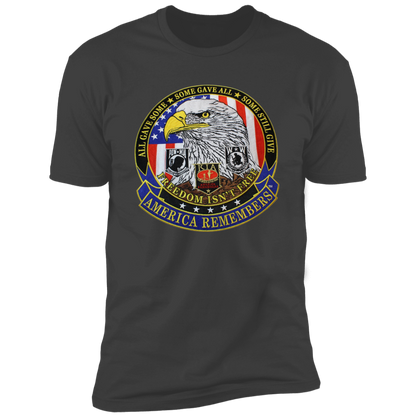 America Remembers NL3600 Premium Short Sleeve T-Shirt