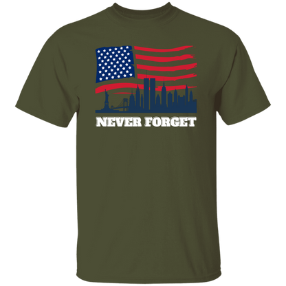 NEVER FORGET UNISEX PATRIOT  T-Shirt