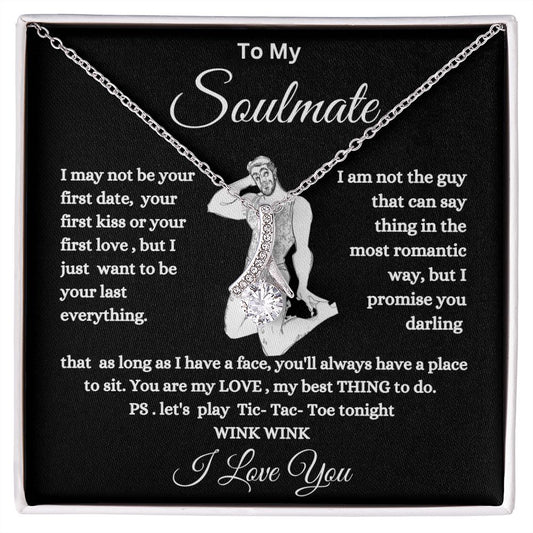 To My soulmate Valentine's Necklace Gift