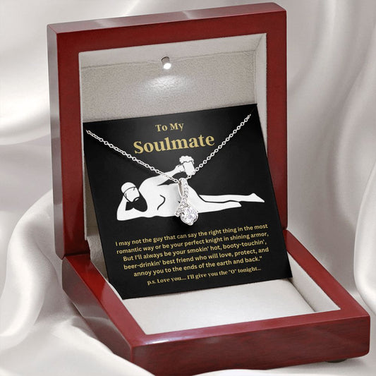 to My Soulmate Necklace  Valentine's Gift