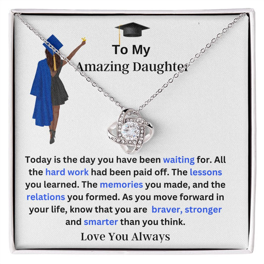 Daughter's Graduation Necklace From Mom & Dad