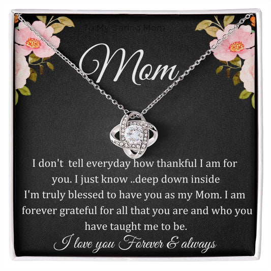Mom necklace Gift From son or daughter mother's Day gift idea