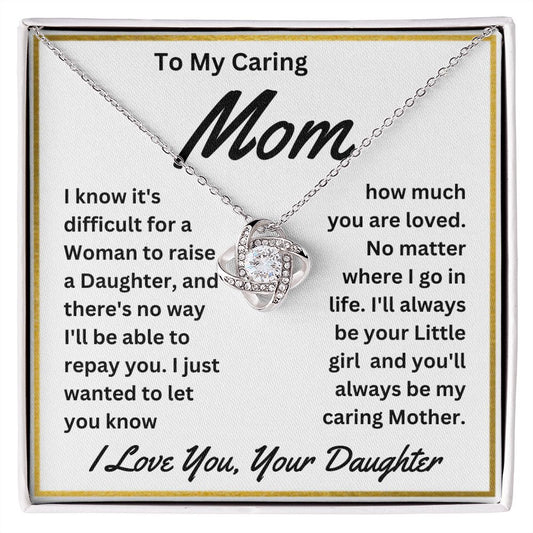 Gift For Caring Mom Form Son, To My Mom Necklace Gift For Mother's Day  from Daughter