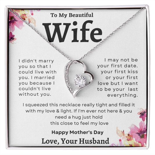 Mothers' Day Gift Necklace For wife from Husband