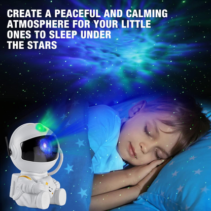 Astronaut Galaxy Light Projector, Space Buddy Projector Night Light for Bedroom with Remote Control and Timer, Astro Alan Star Ceiling Projector for Kids Adults