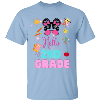 youth Back-to-school graphic tees 100% Cotton T-Shirt