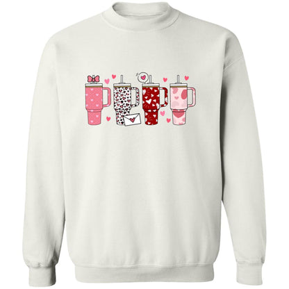 Retro Obsessive Cup Disorder Valentine's Day Sweatshirt Crewneck Pullover Sweatshirt