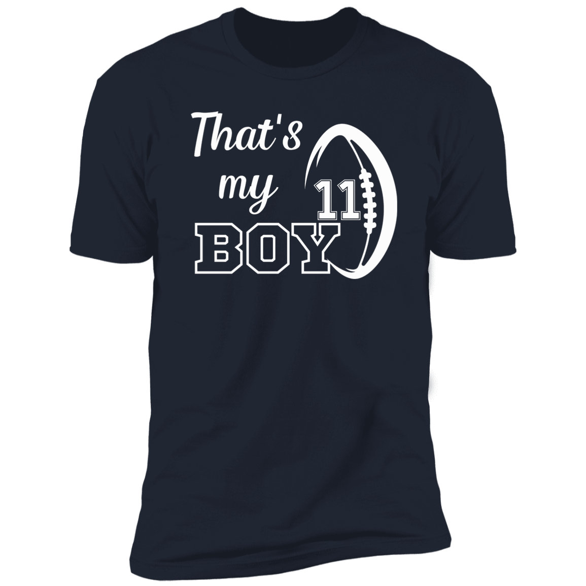 That's My boy out there Football Unisex  Premium Short Sleeve Tee