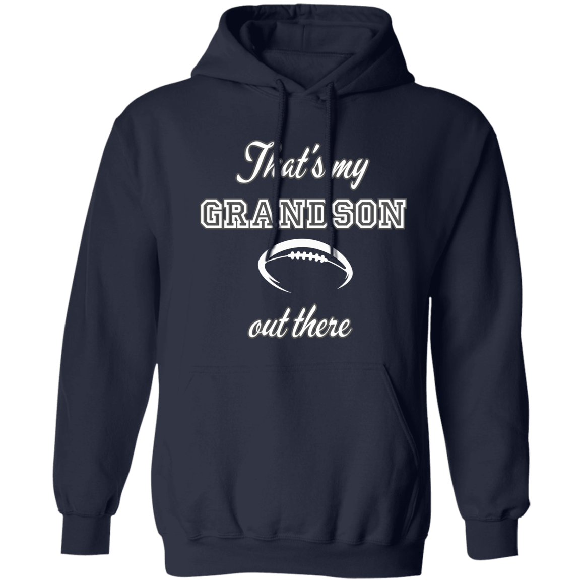 Football Or soccer  Hoodie sweatshirt for grandma ,Grandson Football Hoodie