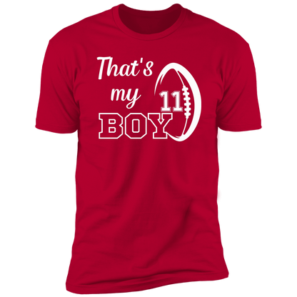 That's My boy out there Football Unisex  Premium Short Sleeve Tee