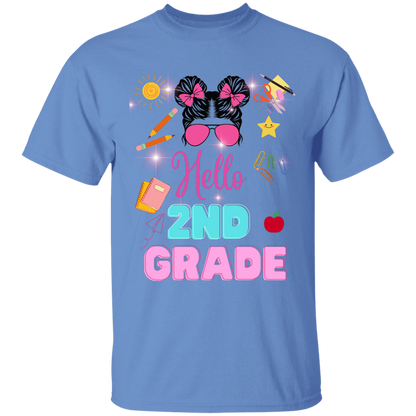 youth Back-to-school graphic tees 100% Cotton T-Shirt