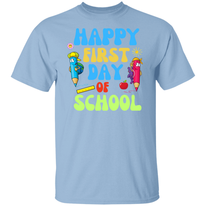 Happy First Day of School back to school t*shirt for boys and girlsT-Shirt