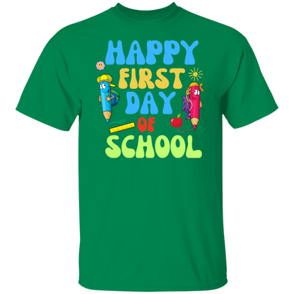 Happy First day of school Back to school T -shirt T-Shirt