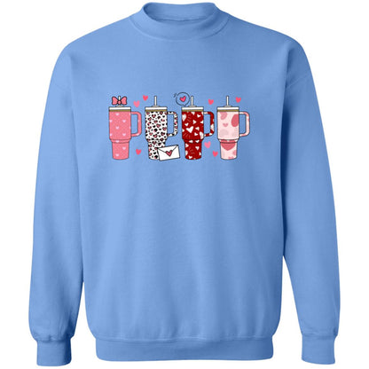 Retro Obsessive Cup Disorder Valentine's Day Sweatshirt Crewneck Pullover Sweatshirt