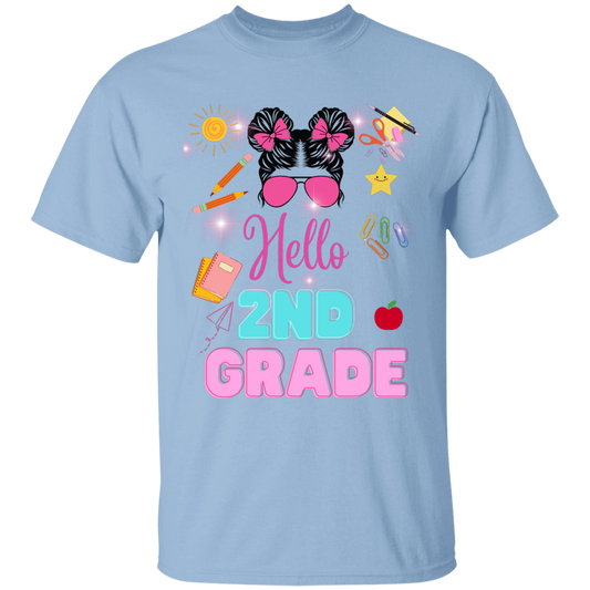 youth Back-to-school graphic tees 100% Cotton T-Shirt