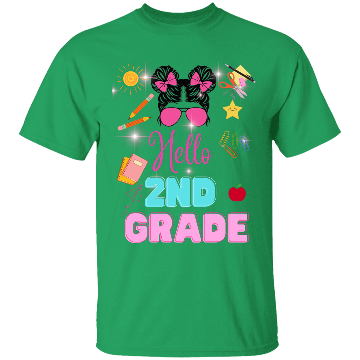 youth Back-to-school graphic tees 100% Cotton T-Shirt