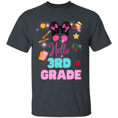 Girls youth Back-to-School T-Shirt Sale: Trendy T-Shirt. Funny back-to-school t-shirts