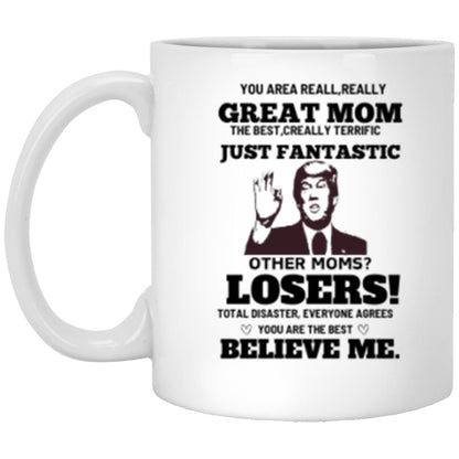 Double sided mom mug ,Funny Gifts for mom , Birthday Gifts for Mom from Daughter Son
