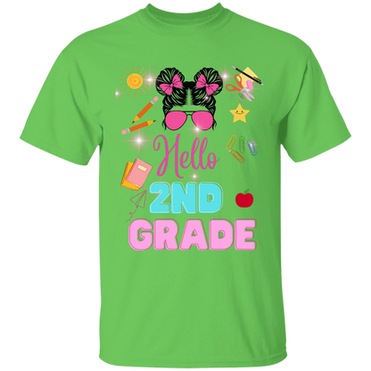 youth Back-to-school graphic tees 100% Cotton T-Shirt