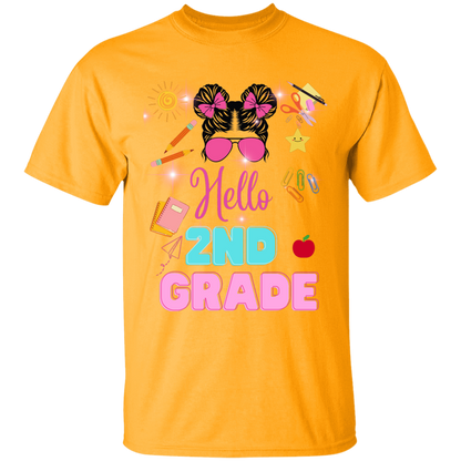 youth Back-to-school graphic tees 100% Cotton T-Shirt