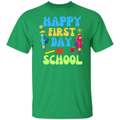 Happy First Day of School back to school t*shirt for boys and girlsT-Shirt