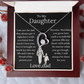 daughter necklace gift