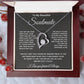 Anniversary Gift Soulmate Necklace for Wife" "Valentine's Day Soulmate Necklace for Her" "Christmas Gift Soulmate Necklace for Wife