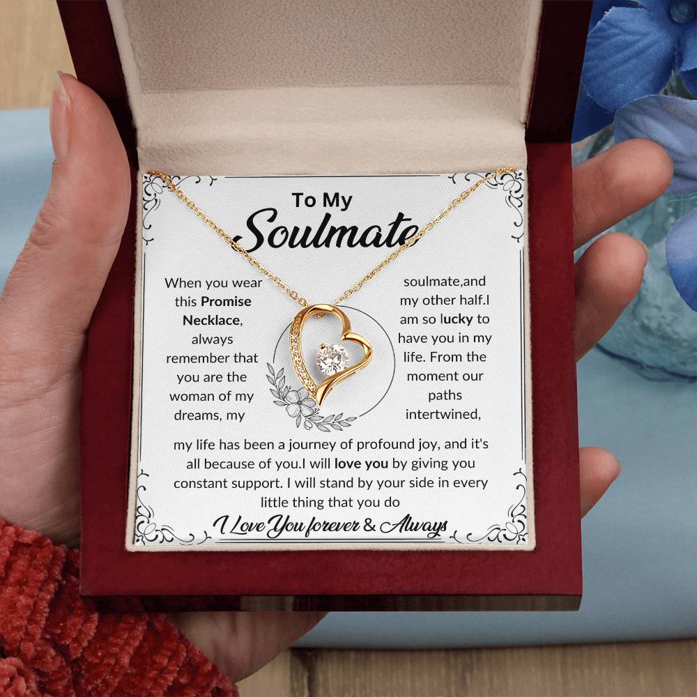 to my beautiful soulmate necklace.gift for wife,girlfriend,fiance,or partener