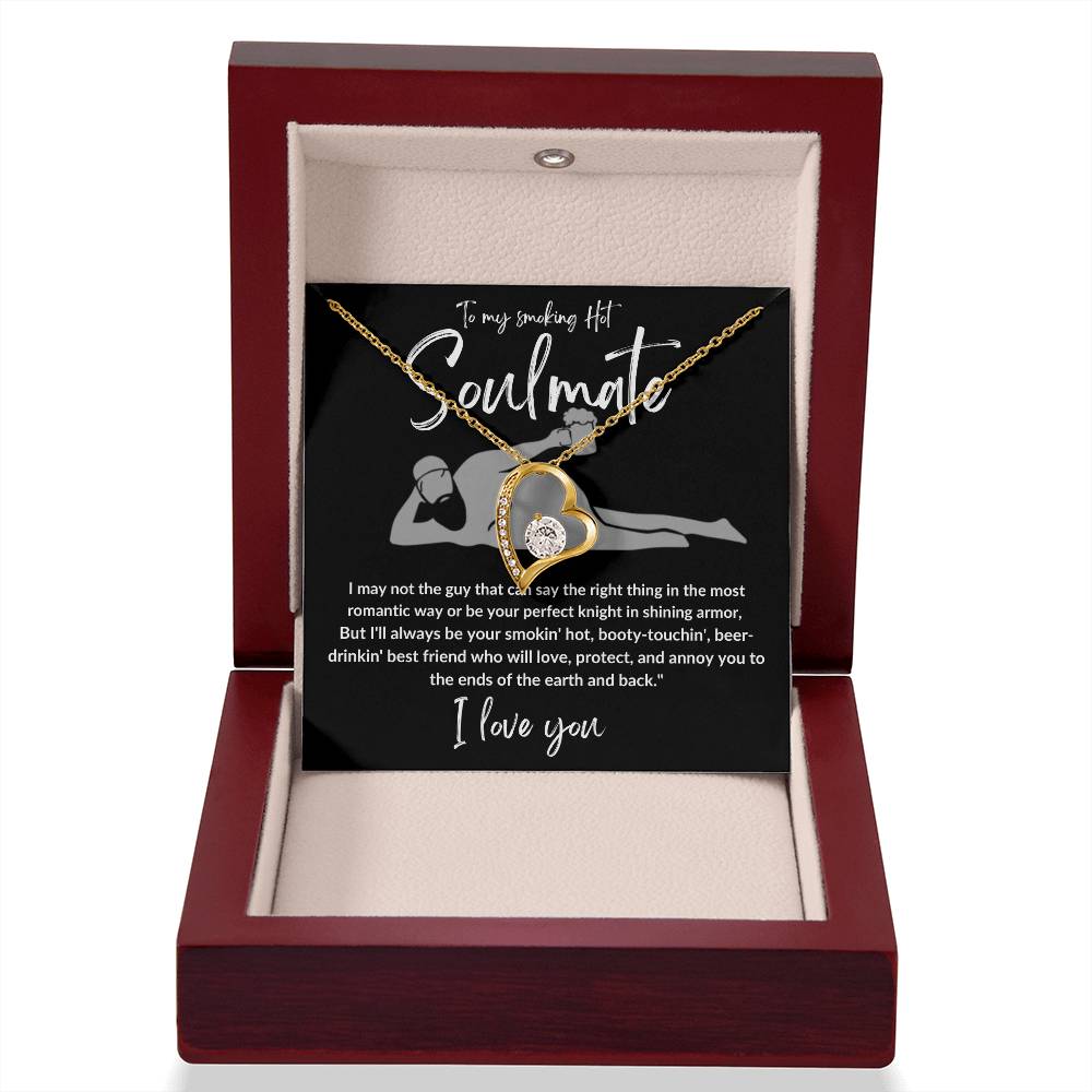 unique Soulmate  Love Necklace Gift For Wife Girlfriend Soulmate Future Wife BDay gift