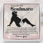 To my soulmate valentine gift for wife,girlfriend,partener  or fiance .unique romantic gift for her